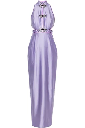 HUISHAN ZHANG Leila Abendkleid aus Satin