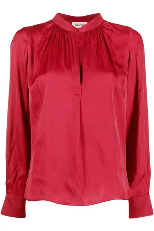 Zadig & Voltaire Tink Satin-Bluse