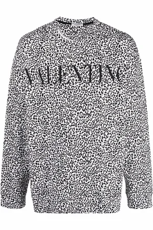 VALENTINO GARAVANI Sweatshirt mit Leoparden-Print
