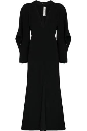 Victoria Beckham Drapiertes Midikleid