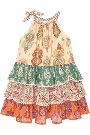 ZIMMERMANN Gestuftes Neckholder-Kleid