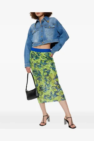 VERSACE Midirock mit Pailletten