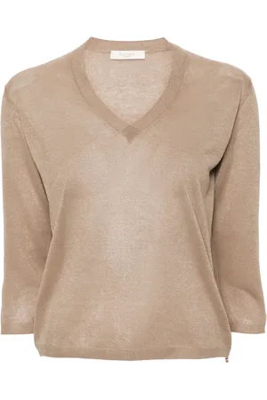 ZANONE Gestrickter Pullover mit V-Ausschnitt