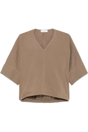 Fabiana Filippi Bluse mit Kettendetail