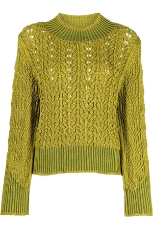 Paula Canovas Del Vas Pullover mit Zopfmuster