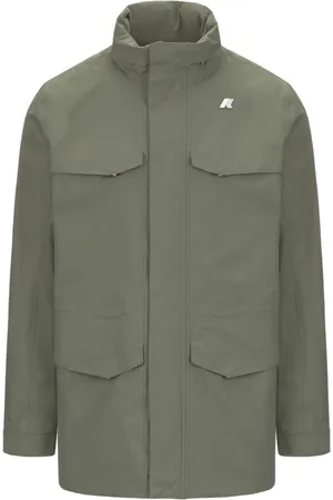 K-Way Jacke mit Taschen