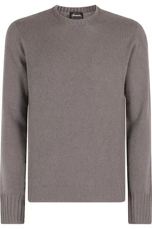 DRUMOHR Rundhals-Pullover aus Kaschmir