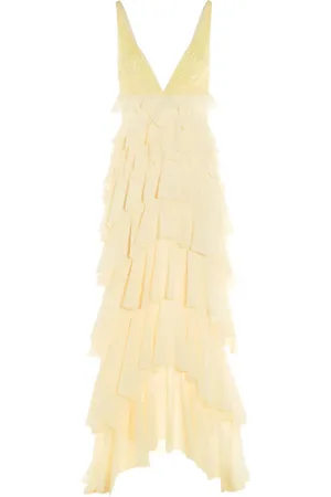 Elisabetta Franchi Maxikleid im Layering-Look