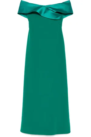 RHEA COSTA Kleid mit asymmetrischem Ausschnitt