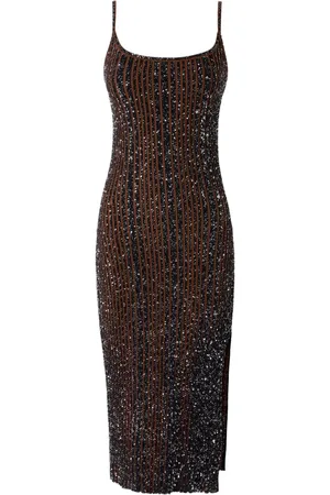 Missoni Midikleid mit Glitterdetail