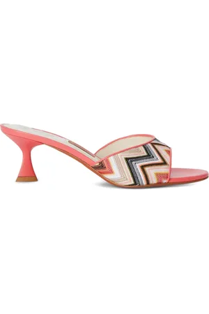 Missoni Mules mit Zickzackmuster