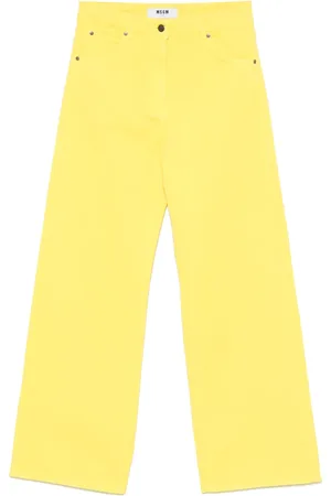 Msgm Jeans mit Logo-Stickerei