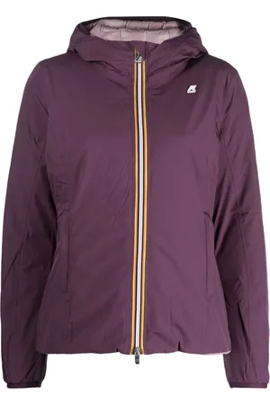 K-Way Gefütterte Kapuzenjacke
