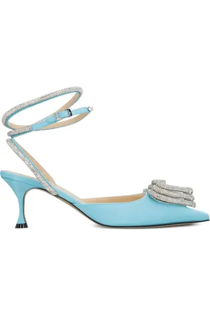 Mach & Mach Satin Slingback-Pumps