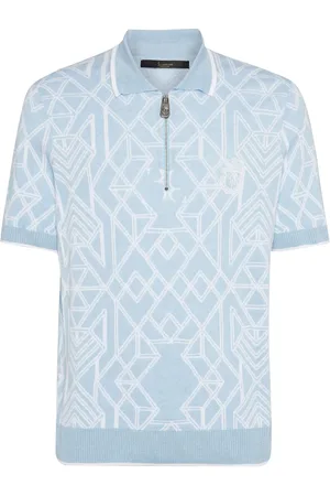 BILLIONAIRE Poloshirt mit abstraktem Muster