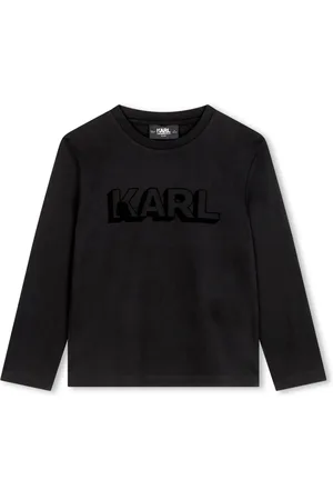 Karl Lagerfeld Langarmshirt aus Bio-Baumwolle