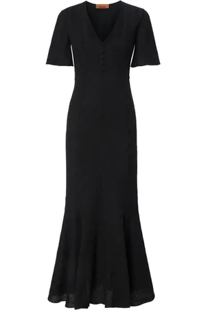 Missoni Midikleid mit V-Ausschnitt