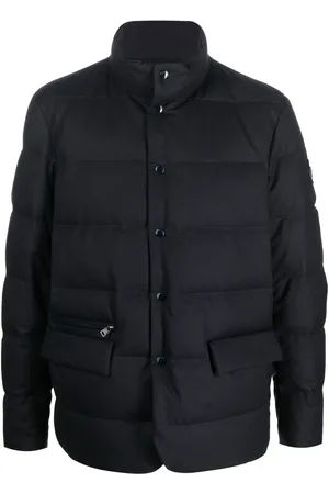 Woolrich Gefütterter Mantel mit Logo-Patch