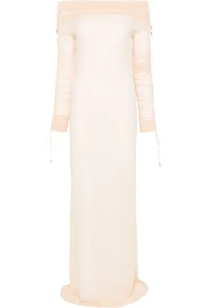 Atlein Schulterfreies Maxikleid