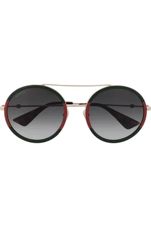 Gucci Sonnenbrille mit runden Gläsern