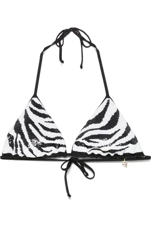FISICO Bikinioberteil mit Zebra-Muster