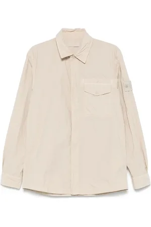 Stone Island Hemd mit Kompass-Patch