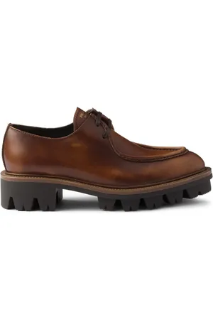 Prada Oxford-Schuhe mit dicker Sohle