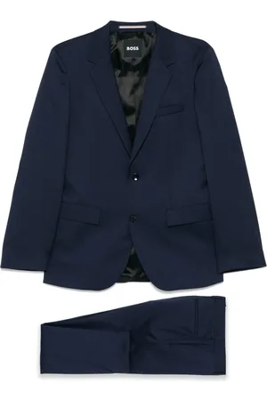 HUGO BOSS Anzug mit Mikro-Muster