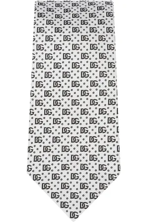 Dolce & Gabbana Seidenkrawatte aus Logo-Jacquard