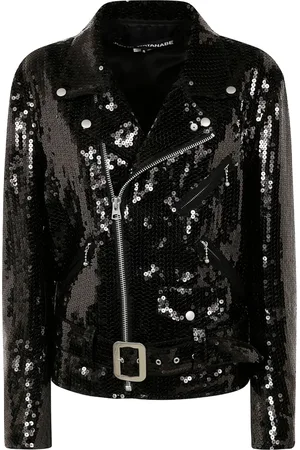 JUNYA WATANABE Bikerjacke mit Pailletten