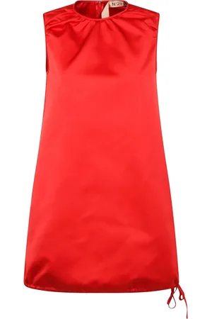 Nº21 Midikleid aus Satin