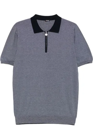 Kiton Gestreiftes Poloshirt