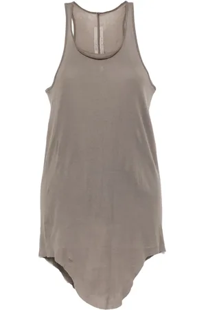 Rick Owens Geripptes Tanktop