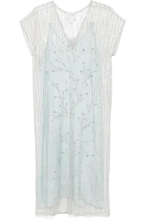 FORTE FORTE Midikleid mit Pailletten