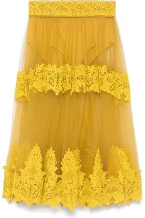 Elisabetta Franchi Midirock aus Tüll