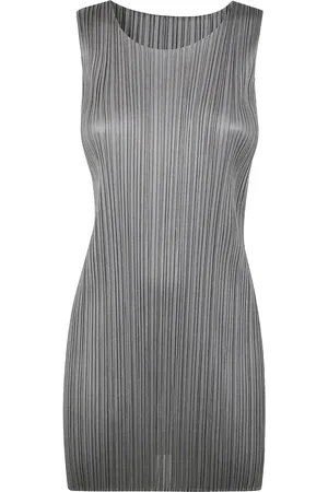 PLEATS PLEASE ISSEY MIYAKE Ärmelloses Minikleid
