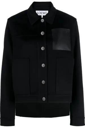 Loewe Lederjacke mit Anagram-Prägung