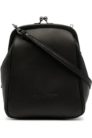 YOHJI YAMAMOTO Schultertasche mit Logo-Prägung