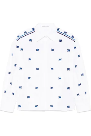 ERMANNO SCERVINO Hemd mit beflocktem Motiv