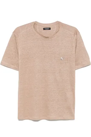 Stefano Ricci T-Shirt aus Leinen