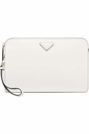 Prada Clutch aus Saffiano-Leder