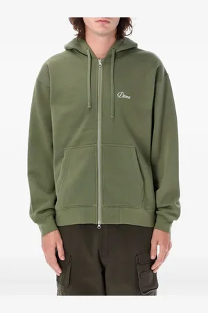 DIME Kapuzenjacke mit Cursive-Logo