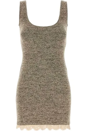MAGDA BUTRYM Kleid mit Spitzenborten