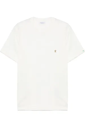 Stefano Ricci T-Shirt mit Logo-Schild