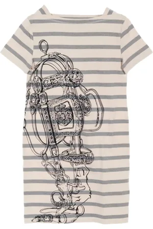 Hermès 2010s Mariniere Minikleid