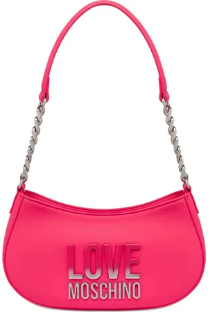 Moschino Schultertasche mit Farbverlauf-Logo-Schild