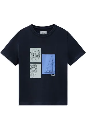 Woolrich T-Shirt mit grafischem Print