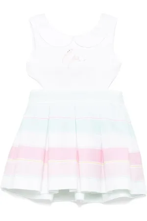 Lapin House Kleid mit Logo-Print