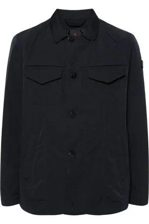 Peuterey Shell-Jacke mit Logo-Applikation