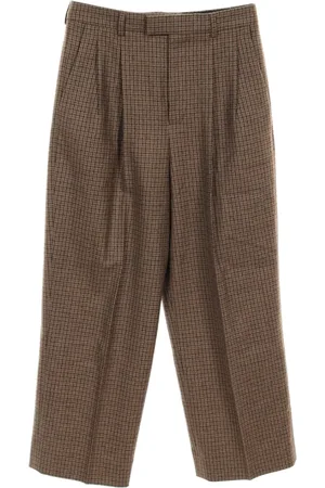 Céline 2010s Hose mit Hahnentrittmuster